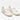 VEJA Recife Leather Women Shoes White/Steel